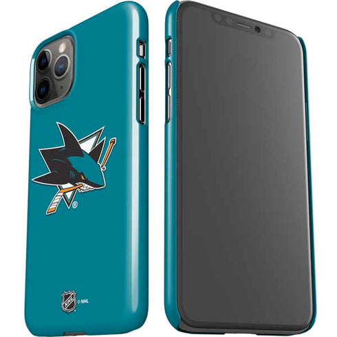 NHL San Jose Sharks Solid Background iPhone 11 Pro Lite Case