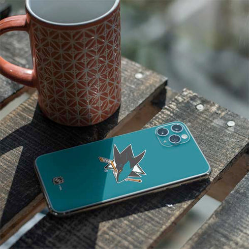 NHL San Jose Sharks Solid Background iPhone 11 Pro Max Skin