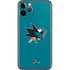 NHL San Jose Sharks Solid Background iPhone 11 Pro Skin