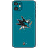 NHL San Jose Sharks Solid Background iPhone 11 Skin