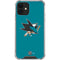NHL San Jose Sharks Solid Background iPhone 12 Clear Case