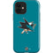 NHL San Jose Sharks Solid Background iPhone 12 Impact Case