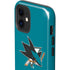 NHL San Jose Sharks Solid Background iPhone 12 Impact Case
