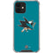 NHL San Jose Sharks Solid Background iPhone 12 Mini Clear Case