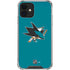 NHL San Jose Sharks Solid Background iPhone 12 Mini Clear Case