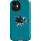 NHL San Jose Sharks Solid Background iPhone 12 Mini Impact Case