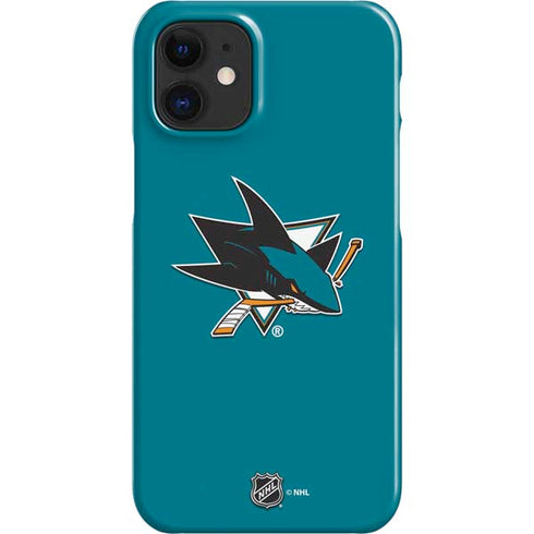 NHL San Jose Sharks Solid Background iPhone 12 Mini Lite Case