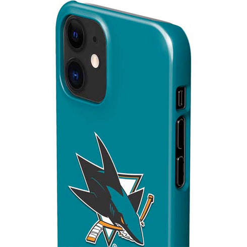 NHL San Jose Sharks Solid Background iPhone 12 Mini Lite Case