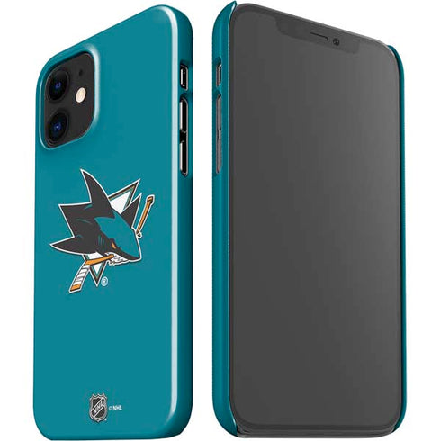 NHL San Jose Sharks Solid Background iPhone 12 Mini Lite Case