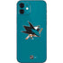 NHL San Jose Sharks Solid Background iPhone 12 Mini Skin