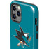 NHL San Jose Sharks Solid Background iPhone 12 Pro Impact Case