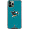NHL San Jose Sharks Solid Background iPhone 12 Pro Max Clear Case