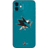 NHL San Jose Sharks Solid Background iPhone 12 Skin
