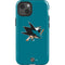 NHL San Jose Sharks Solid Background iPhone 14 Impact Case