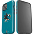 NHL San Jose Sharks Solid Background iPhone 15 Impact Case