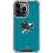 NHL San Jose Sharks Solid Background iPhone 15 Pro Clear Case