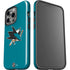NHL San Jose Sharks Solid Background iPhone 15 Pro Impact Case