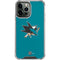 NHL San Jose Sharks Solid Background iPhone 15 Pro Max Clear Case