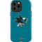 NHL San Jose Sharks Solid Background iPhone 15 Pro Max Impact Case