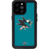 NHL San Jose Sharks Solid Background iPhone 14 Pro Max Waterproof Case