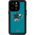 NHL San Jose Sharks Solid Background iPhone 14 Pro Waterproof Case
