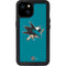 NHL San Jose Sharks Solid Background iPhone 15 Plus Waterproof Case