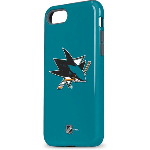 NHL San Jose Sharks Solid Background iPhone 7 Pro Case