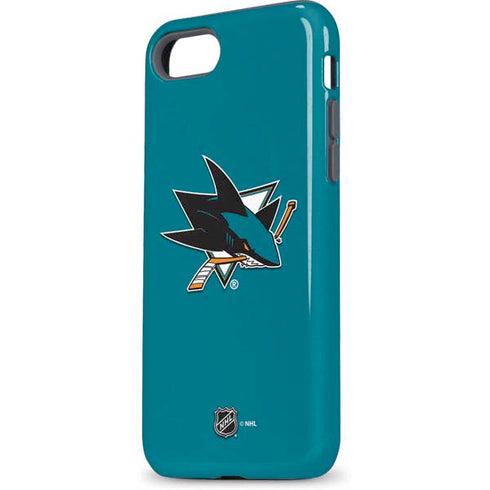 NHL San Jose Sharks Solid Background iPhone 8 Pro Case