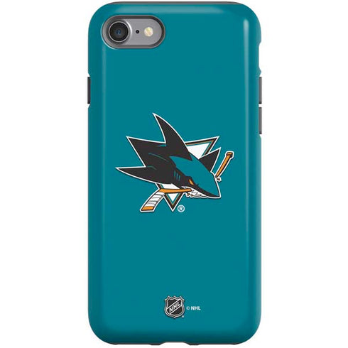 NHL San Jose Sharks Solid Background iPhone SE (2nd & 3rd Gen) Pro Case