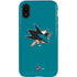 NHL San Jose Sharks Solid Background iPhone XR Pro Case