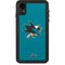 NHL San Jose Sharks Solid Background iPhone XR Waterproof Case