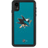 NHL San Jose Sharks Solid Background iPhone XR Waterproof Case