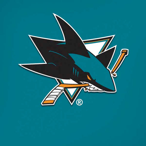 NHL San Jose Sharks Solid Background iPhone XS Max Skin