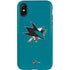 NHL San Jose Sharks Solid Background iPhone XS Pro Case