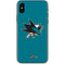 NHL San Jose Sharks Solid Background iPhone XS Skin