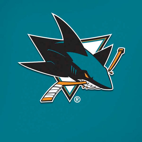 NHL San Jose Sharks Solid Background iPhone XS Skin