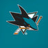 NHL San Jose Sharks Solid Background iPhone XS Skin