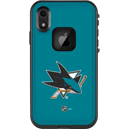 NHL San Jose Sharks Solid Background LifeProof Fre iPhone Skin