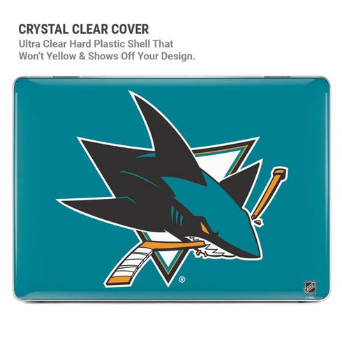NHL San Jose Sharks Solid Background MacBook Air 15in (2023-2025) Case plus Skin