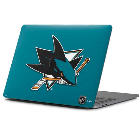 NHL San Jose Sharks Solid Background Apple MacBook Pro 13-inch Skin