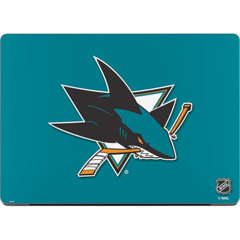 NHL San Jose Sharks Solid Background MacBook Pro 14in (2021-24) Skin