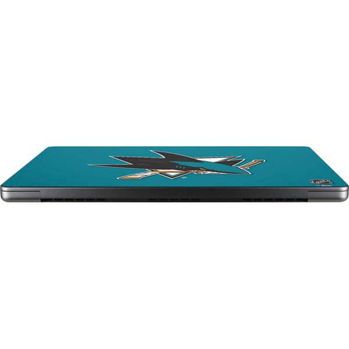 NHL San Jose Sharks Solid Background MacBook Pro 14in (2021-24) Skin