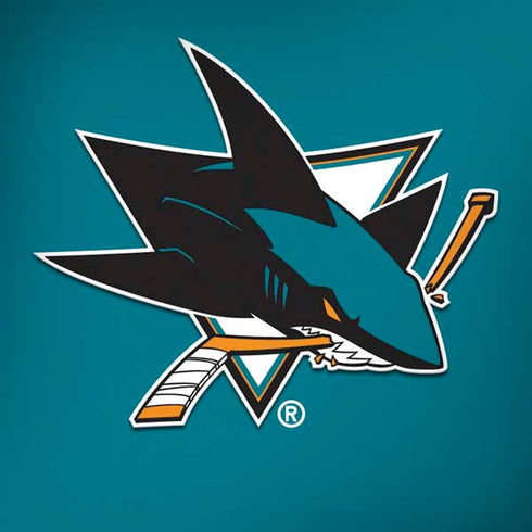 NHL San Jose Sharks Solid Background Moto G6 Skin