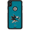 NHL San Jose Sharks Solid Background Otterbox Commuter iPhone Skin