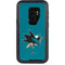 NHL San Jose Sharks Solid Background Otterbox Defender Galaxy Skin