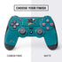 NHL San Jose Sharks Solid Background PS4 Controller Skin