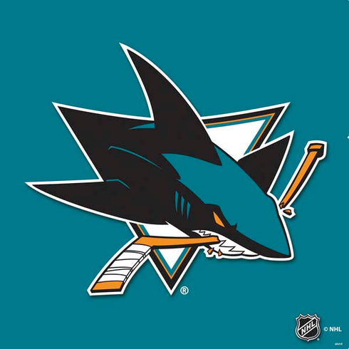 NHL San Jose Sharks Solid Background PS4 Pro Bundle Skin