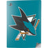 NHL San Jose Sharks Solid Background PS5 Digital Edition Console Skin