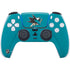 NHL San Jose Sharks Solid Background PS5 Controller Skin