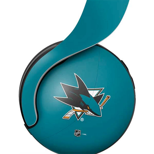 NHL San Jose Sharks Solid Background PULSE 3D Wireless Headset for PS5 Skin